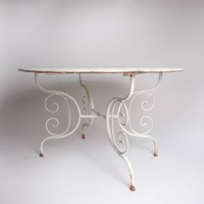 FRENCH IRON GARDEN TABLE